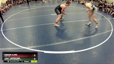 195 lbs Round 1 (6 Team) - Parker Clark, Utah vs Cody Lindekugel, South Dakota Lightning