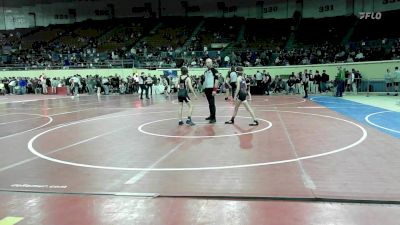 68 lbs 3rd Place - Gracelyn Lickliter, Perry Girls Wrestling Club vs Madyson Sewell, Norman Jr High