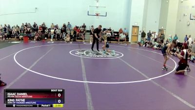 70 lbs Round 1 - Isaac Daniel, Pelion Youth Wrestling vs King Payne, Sons Of Thunder Wrestling