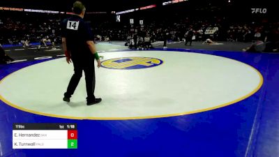 111 lbs Quarterfinal - Eden Hernandez, San Clemente vs Karissa Turnwall, Paloma Valley