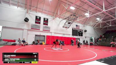 141 lbs Cons. Round 5 - Elijah Nero, Palomar vs Jake Topartzer, Cerritos College