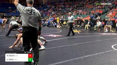 197 lbs Quarterfinal - Nate Rotert, South Dakota State vs Jacob Seely, Northern Colorado