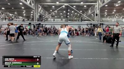 165 lbs Round 5 (8 Team) - Brock Ozerwicz, Triumph vs Joe Dietz, Seagull Blue