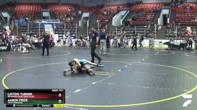 80 lbs Cons. Round 3 - Layton Turner, Richmond Blue Devil Elite vs Aaron Prize, Team Donahoe