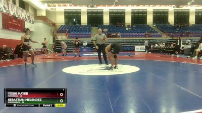 150 lbs Quarters & 1st Wb (16 Team) - Sebastian Melendez, Greenbrier vs Yoshi Mayer, McIntosh