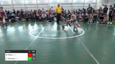 80 lbs Pools - Maverick Milan, Olympia National vs Vincent Thomson, Backbone Wrestling Club