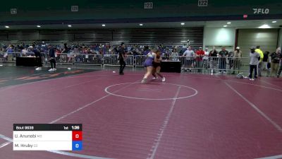 160 lbs Semifinal - Ugochi Anunobi, MD vs Matilda Hruby, CO