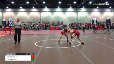 125lbs Round of 16 - Connor Schram, Stanford vs Braken Mead, Ohio State