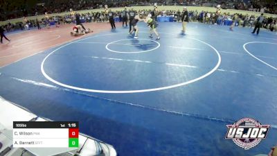 165 lbs Quarterfinal - Cami Wilson, Perry Wrestling Academy vs Aislin Barnett, Standfast