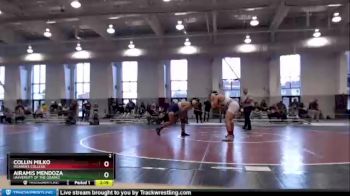 184 lbs 1st Place Match - Airamis Mendoza, University Of The Ozarks vs Collin Milko, Roanoke College