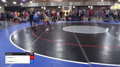 100 kg Round 1 - Charles Jones, Las Vegas Wrestling Club vs Joseph Cattan, Kentucky