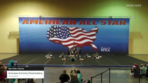 Arkansas Extreme Cheerleading - Tiny Excite 2 [2022 Non-Club--Novice] 2022 American All Star Nationals
