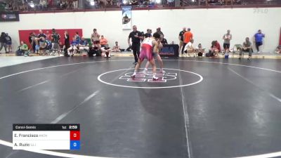 55 kg Consolation - Elyle Francisco, Anchorage Youth Wrestling Academy vs Anthony Ruzic, Illinois