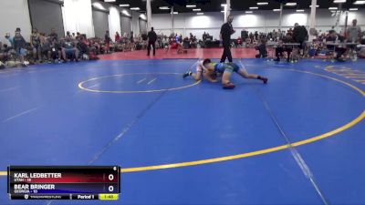 130 lbs Semis & 3rd Wb (16 Team) - Karl Ledbetter, Utah vs Bear Bringer, Georgia