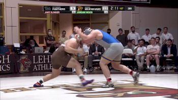 285 lbs Match - Jordan Wood, Lehigh vs Jake Slinger, Pittsburgh