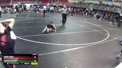 65 lbs Cons. Round 4 - John Isom, Gering Wrestling Club vs Ryker Schmidt, Crofton/Bloomfield