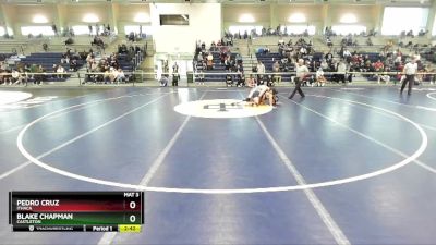 165 lbs Cons. Round 4 - Blake Chapman, Castleton vs Pedro Cruz, Ithaca