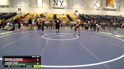 152 lbs Quarterfinal - Carson Lear, Alexander Tri-Town Wrestling vs Khaled Alsamara, Buffalo Nomads Wrestling