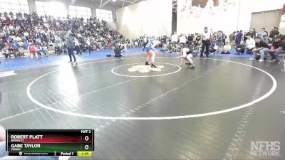 197 Boys Semifinal - Robert Platt, Brawley vs Gabe Taylor, Poway