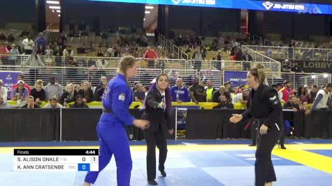 SUZANNE ALISON ONKLE vs KIMBERLE ANN CRATSENBERG 2024 Pan Jiu Jitsu IBJJF Championship
