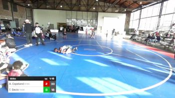 80 lbs Rr Rnd 5 - Asher Copeland, Springdale Youth Wrestling Club vs Tajuan Davis, Team Tulsa Red