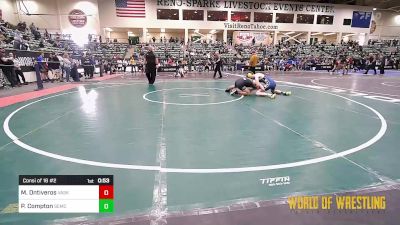 135 lbs Consi Of 16 #2 - Mika Ontiveros, Vasky Bros vs Porter Compton, Salem Elite Mat Club