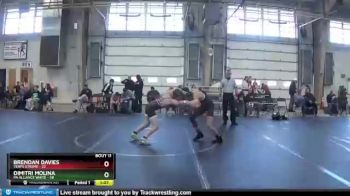 110 lbs Round 3 (8 Team) - Brendan Davies, Terps Xtreme vs Dimitri Molina, PA Alliance White