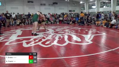 285 lbs Pools - Tytus Drake, Front Royal W.C. vs Aiden Frank, The Asylum Yellow