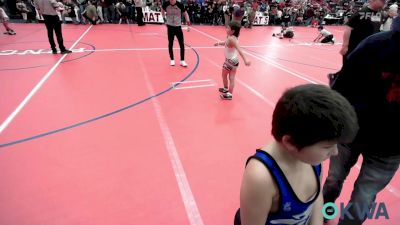 Quarterfinal - Brody Shoptese, Ponca City Wildcat Wrestling vs Aiden Saunders, Woodland Wrestling Club