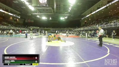 138 lbs Cons. Round 1 - Noah Abel, Oakmont vs Amir Hayes, Lincoln (Stockton)