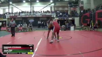 285 lbs Cons. Semi - Dashaun Stevenson, Holmes vs Davis Pike, Union County