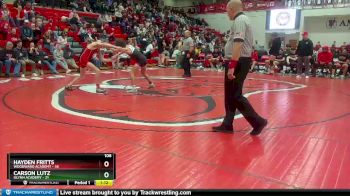 106 lbs Placement Matches (8 Team) - Carson Lutz, Glynn Academy vs Hayden Fritts, Woodward Academy