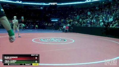 126-4A Cons. Semi - Mikai Alirez, Greeley Central vs Elias Koonce, Canon City