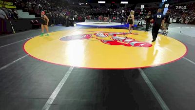 150 lbs Round Of 16 - Johanna Forman, Northview vs Delilah Maldonado, Porterville