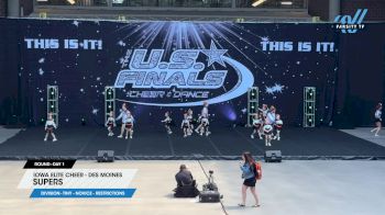 Iowa Elite Cheer - Des Moines - Supers [2024 L1 Tiny - Novice - Restrictions Day 1] 2024 The U.S. Finals: Des Moines