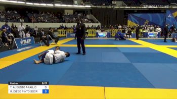 THIAGO AUGUSTO ARAUJO MACEDO vs RAIMUNDO DIEGO PINTO SODRE 2021 World Jiu-Jitsu IBJJF Championship