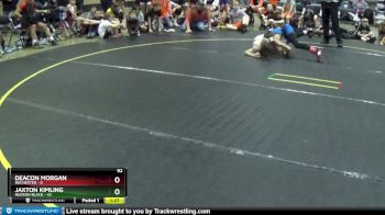 92 lbs Round 1 (4 Team) - Deacon Morgan, Rochester vs Jaxton Kimling, Hudson Black