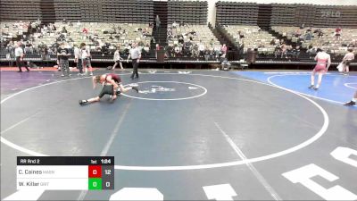 85 lbs Rr Rnd 2 - CJ Caines, Mat Assassins vs Weston Killar, Grit Mat Club