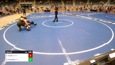 170 lbs Rr Rnd 4 - Aadin Taylor, Broken Bow Youth Wrestling vs Brock Conaway, Terminator Wrestling Academy