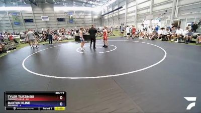 132 lbs Quarters & 1st Wb (16 Team) - Davis Parrow, Minnesota Blue vs Brodie Smith, Arkansas