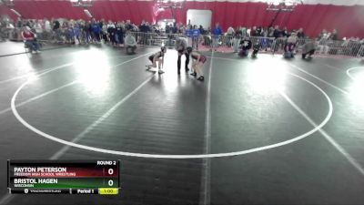 81 lbs Round 2 - Payton Peterson, Freedom High School Wrestling vs Bristol Hagen, Wisconsin