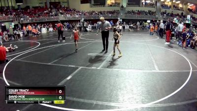 53 lbs Champ. Round 2 - David Moe, Sutherland Youth Wrestling Club vs Colby Tracy, Gretna Youth Wrestling