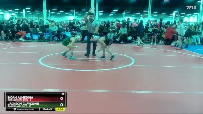 56 lbs Round 4 (10 Team) - Jackson Claycomb, Finger Lakes Elite vs Noah Almedina, Mat Assassins Blue