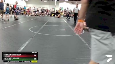 96 lbs Round 2 (8 Team) - Mitchell Clark, Savage WA vs Bryson Connelly, Mat Rats