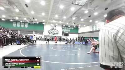 235 lbs Cons. Round 4 - Cherish Hall-Taoai, Thousand Oaks vs Anna Kleineahlbrandt, La Canada