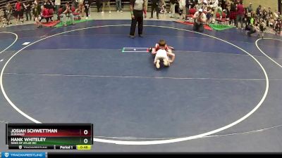 51 lbs Cons. Round 2 - Hank Whiteley, Sons Of Atlas WC vs Josiah Schwettman, Durango