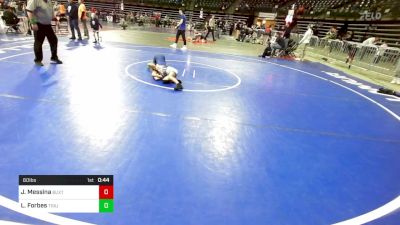 60 lbs Final - Johnny Messina, Buxton (NJ) vs Leo Forbes, Triumph Trained