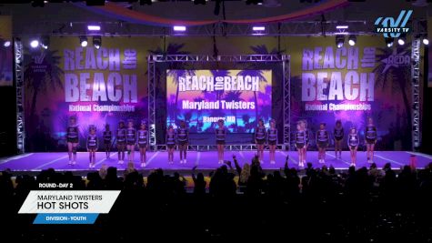 Maryland Twisters - Hot Shots [2024 L3 Youth Day 2] 2024 ACDA Reach the Beach Cheer Grand Nationals