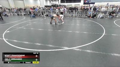 114 lbs Champ. Round 3 - Miklo Hernandez, Minnesota vs Wyatt Franckowiak, Askren Wrestling Academy