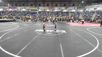 55 lbs Quarterfinal - Jaime Hernandez, Fort Lupton Metro Wrestling vs Anthony Santillanes, Ranch Hand Wrestling